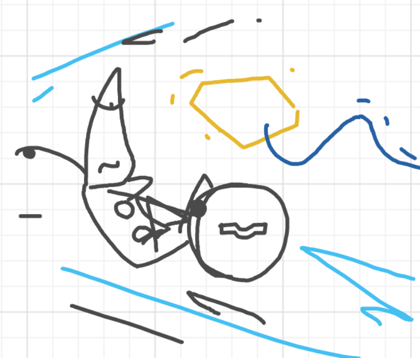 A panel from I've Been Everywhere, Man, episode nine of the Board Boards object show by Furretwalk/WalkingFurret.